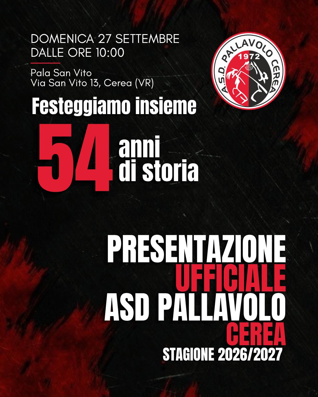 Presentazione Stagione 2026/2027